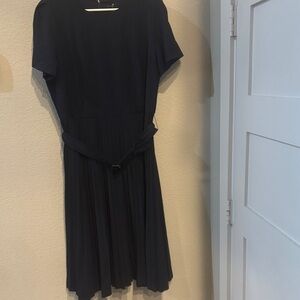 Ann Taylor Midnight Blue Midi Dress